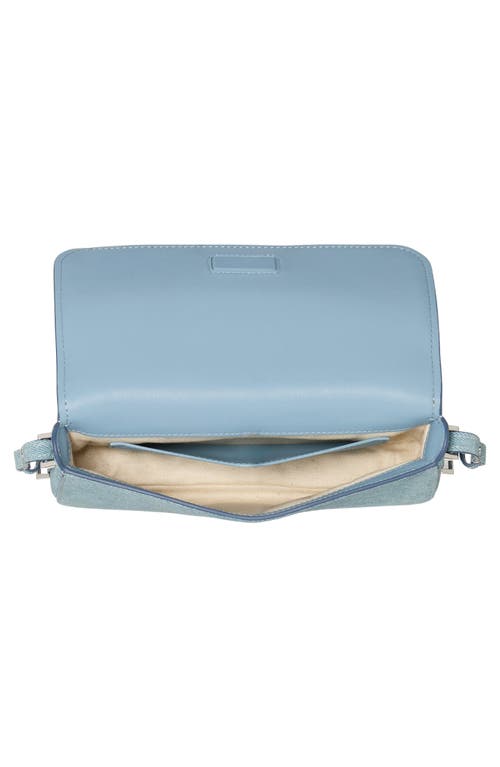 Shop Kate Spade New York Small Liv Denim Suede East/west Shoulder Bag