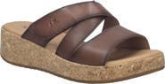 Josef Seibel Evita 04 Platform Wedge Slide Sandal