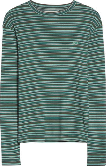 トップス ERL long sleeve ERL Striped Long Sleeve T-Shirt Brown – ESSXNYC