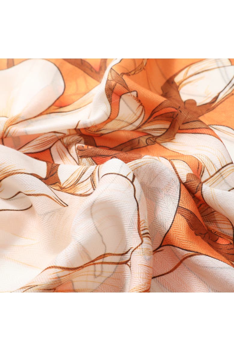 The Madeline Scarf, Alternate, color, Orange