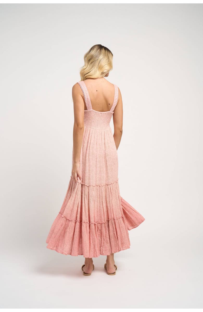 GUADALUPE DESIGN Lotus Dress, Alternate, color, Pink