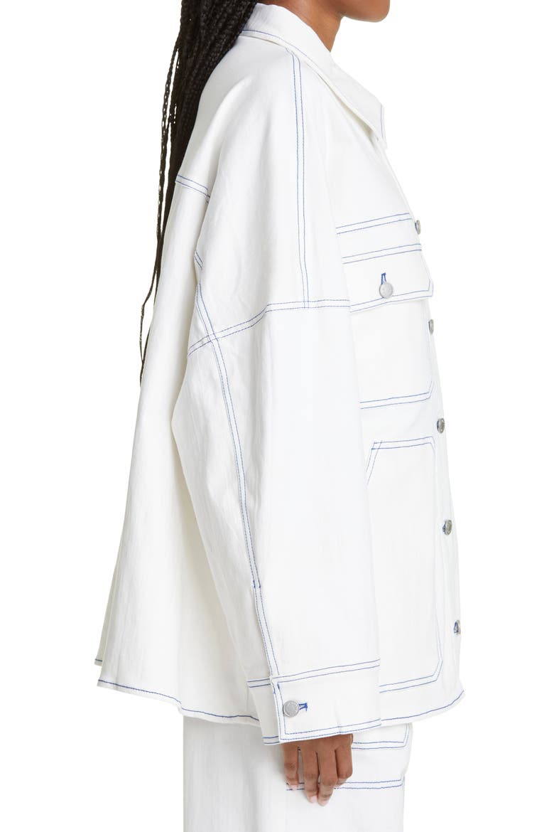 Cooper Shirt Jacket, Alternate, color, WHITE