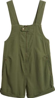 Free People Jude Cotton Shortalls
