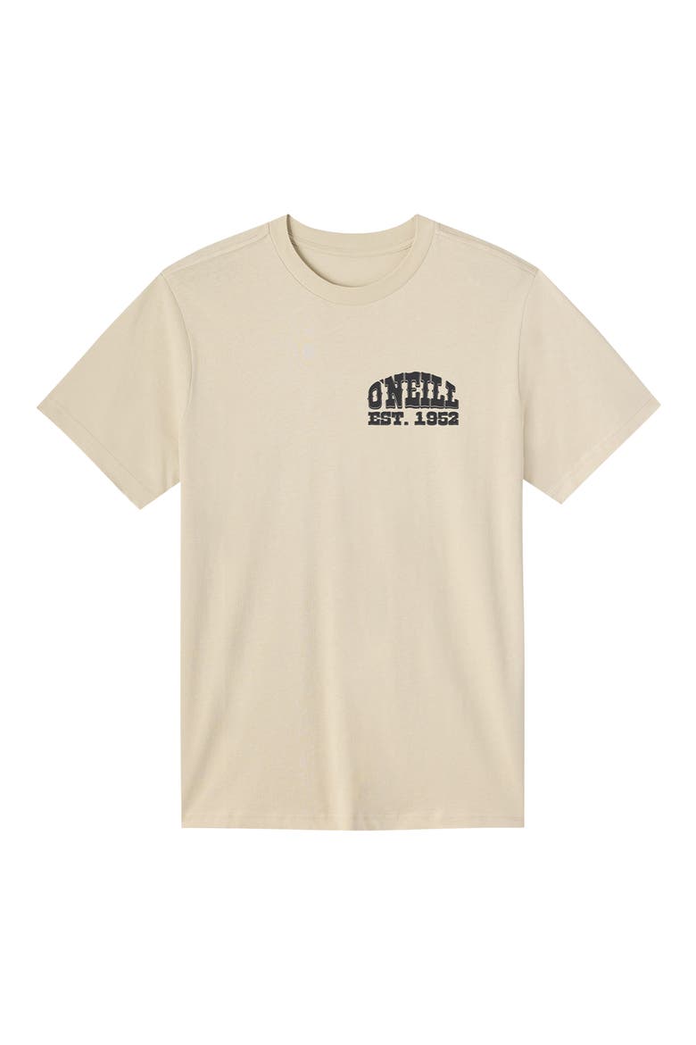 Kids' Saddle Up Cotton Graphic T-Shirt, Main, color, LIGHT KHAKI
