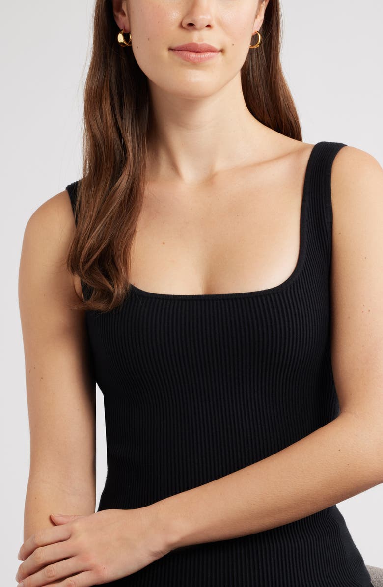 Nordstrom Demi Fine Tapered Cutout Hoop Earrings, Alternate, color, 14K Gold Plated