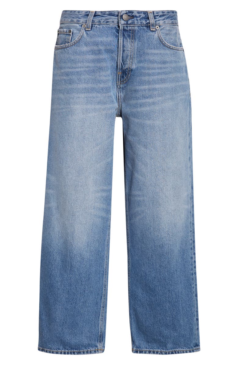 Haikure Relaxed Fit High Waist Jeans, Main, color, Nordic Blue