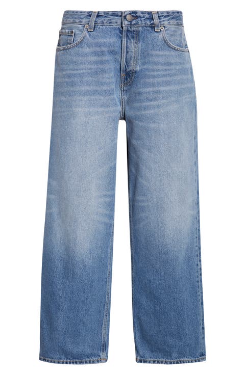 Relaxed Fit High Waist Jeans (Betty Nordic Blue)