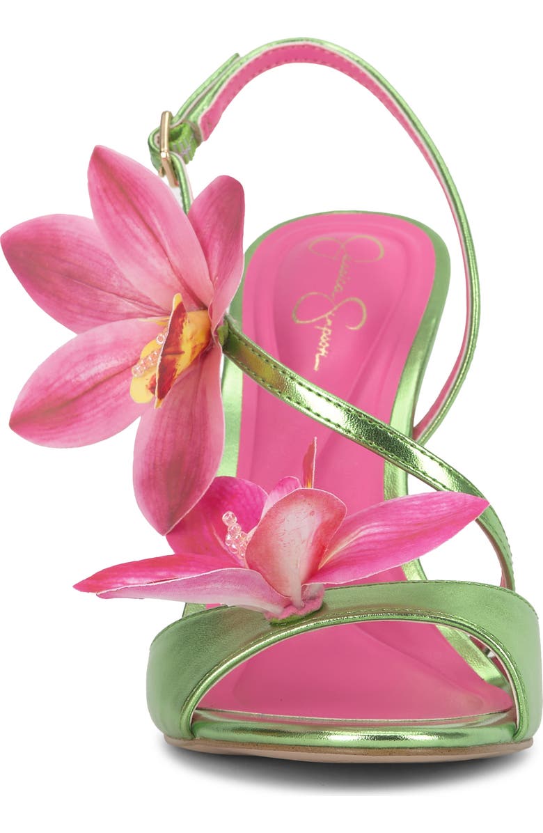 Jessica Simpson Jylia Slingback Sandal, Alternate, color, Electric Pea