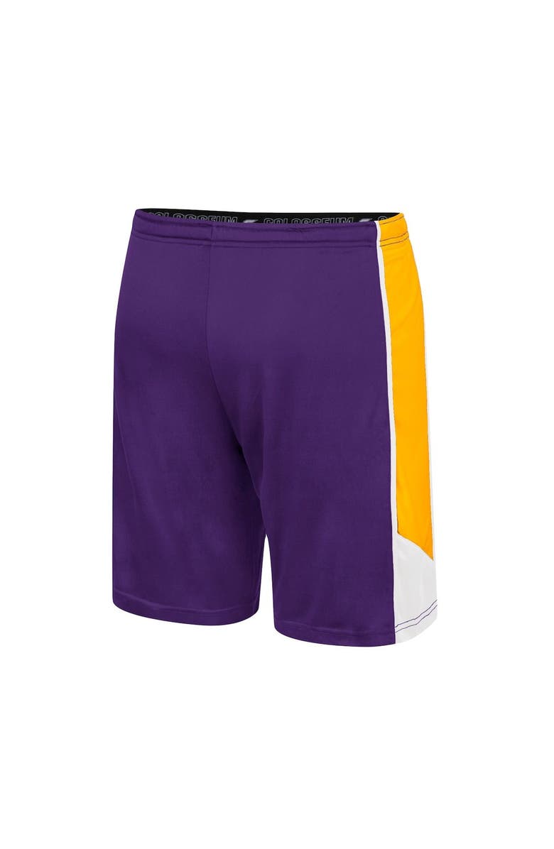 COLOSSEUM Men's Colosseum Purple ECU Pirates Haller Shorts, Alternate, color, 