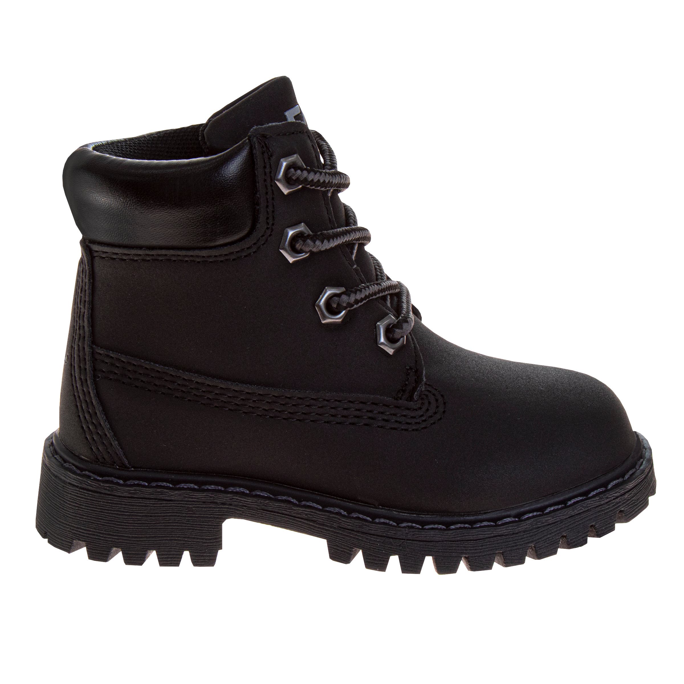 Casual Lace-Up Boots, Alternate, color, black