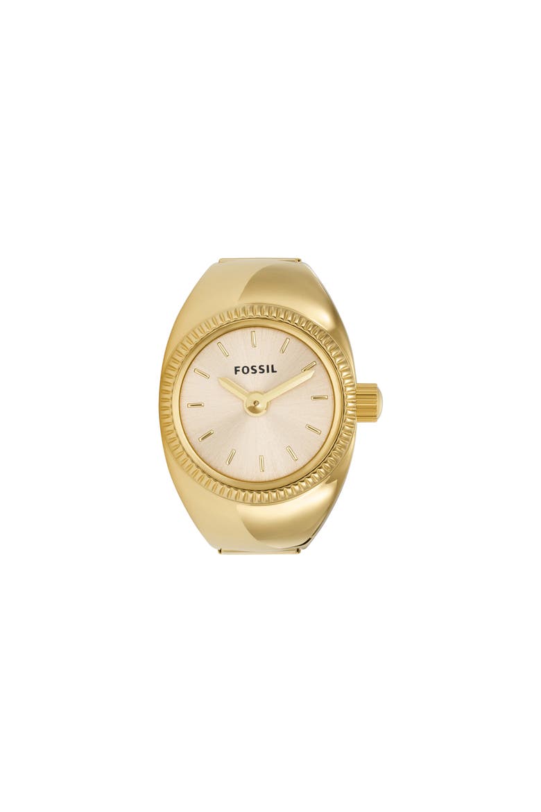 Ring Watch, 15mm, Alternate, color, GOLD