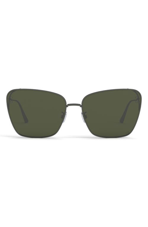 Dior Miss B2u 63mm Butterfly Sunglasses In Multi
