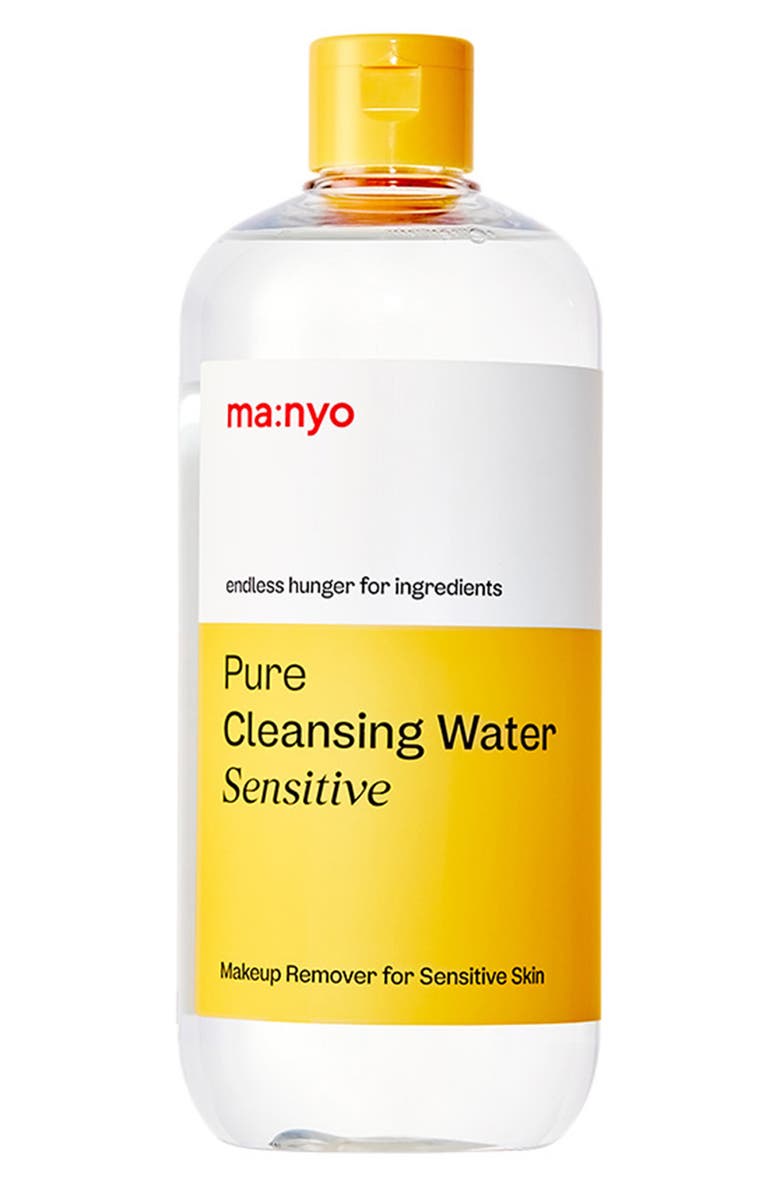 ma:nyo Pure Cleansing Water Sensitive, Main, color, Yellow/ Clear