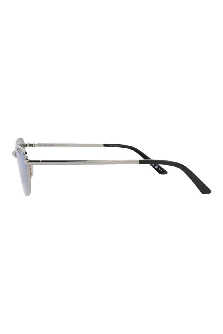 60mm Square Sunglasses, Alternate, color, RUTHENIUM RUTHENIUM BLUE