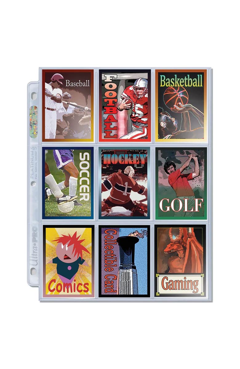 Ultra PRO Eevee 2 Inch Album with 100 Ultra Pro Platinum 9 Pocket Sheets, Alternate, color, Multicolored