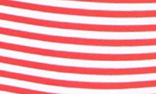 Sea Level Sorrento Stripe Bikini Bottoms In Red