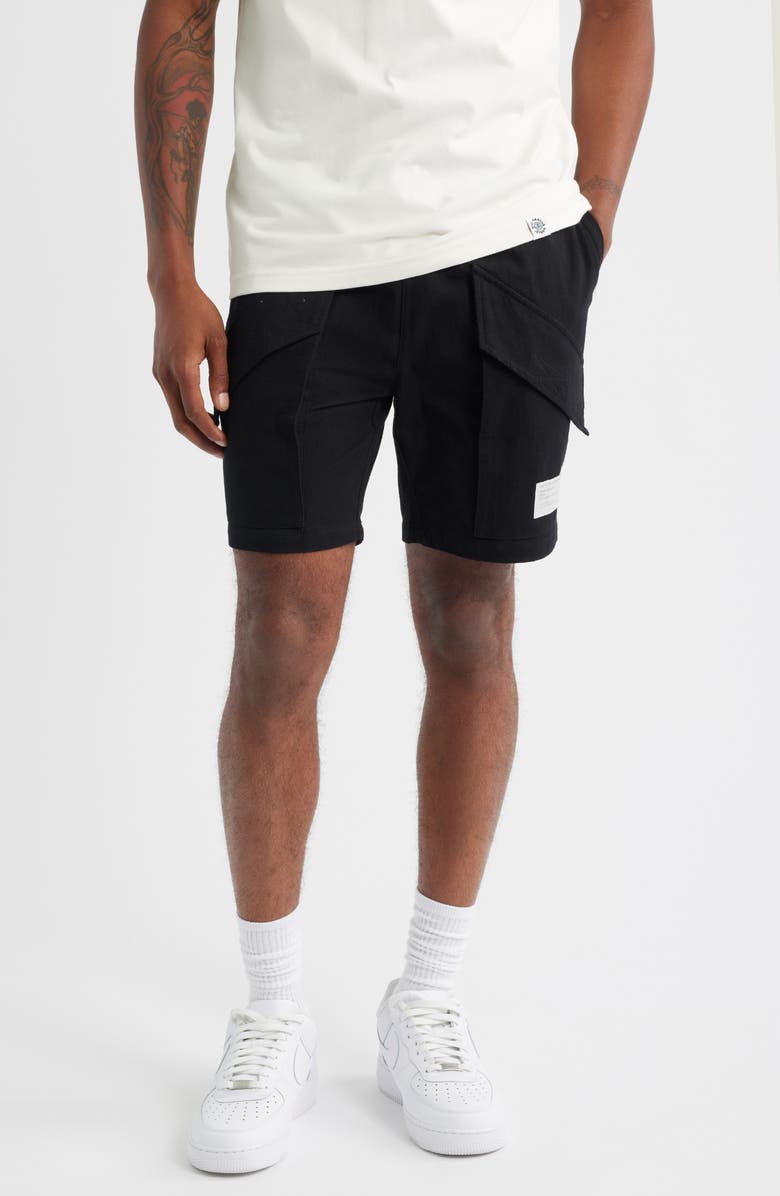 VIC GARCIA WORLD Unstoppable Cargo Shorts, Main, color, Black