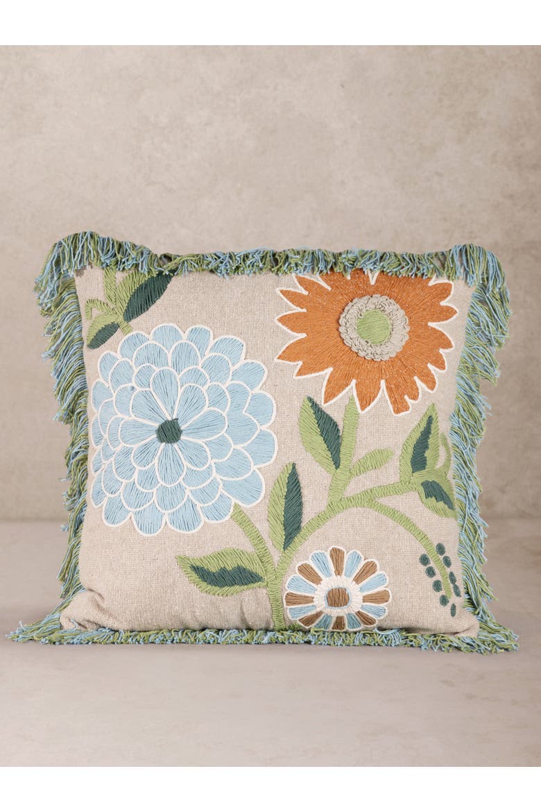 Montana Throw Pillow Cover, Main, color, Multicolored