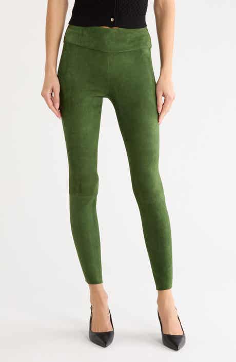 Olivia Suede Leggings
