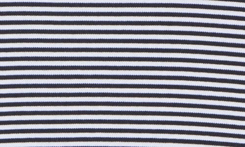 Rag & Bone Essie Rib Crop Tank In Navystrp
