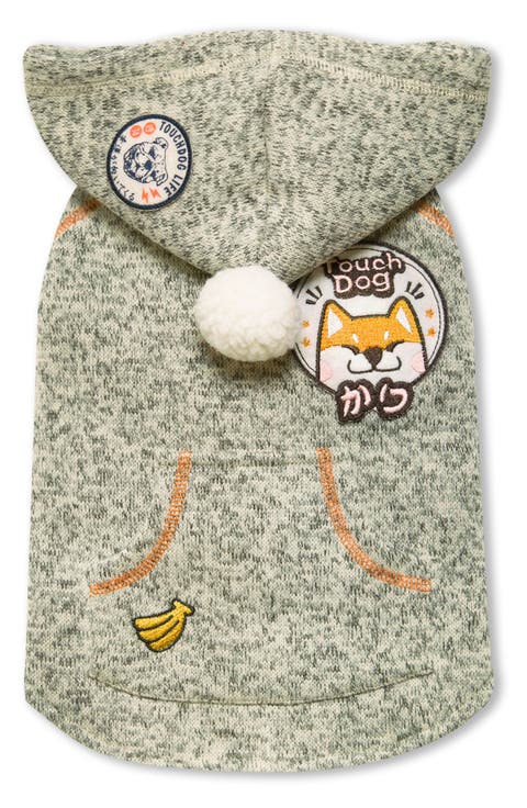 Touchdog Hippie Sleeveless Hoodie