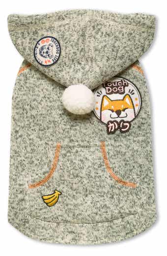 PET LIFE Touchdog Hippie Sleeveless Hoodie