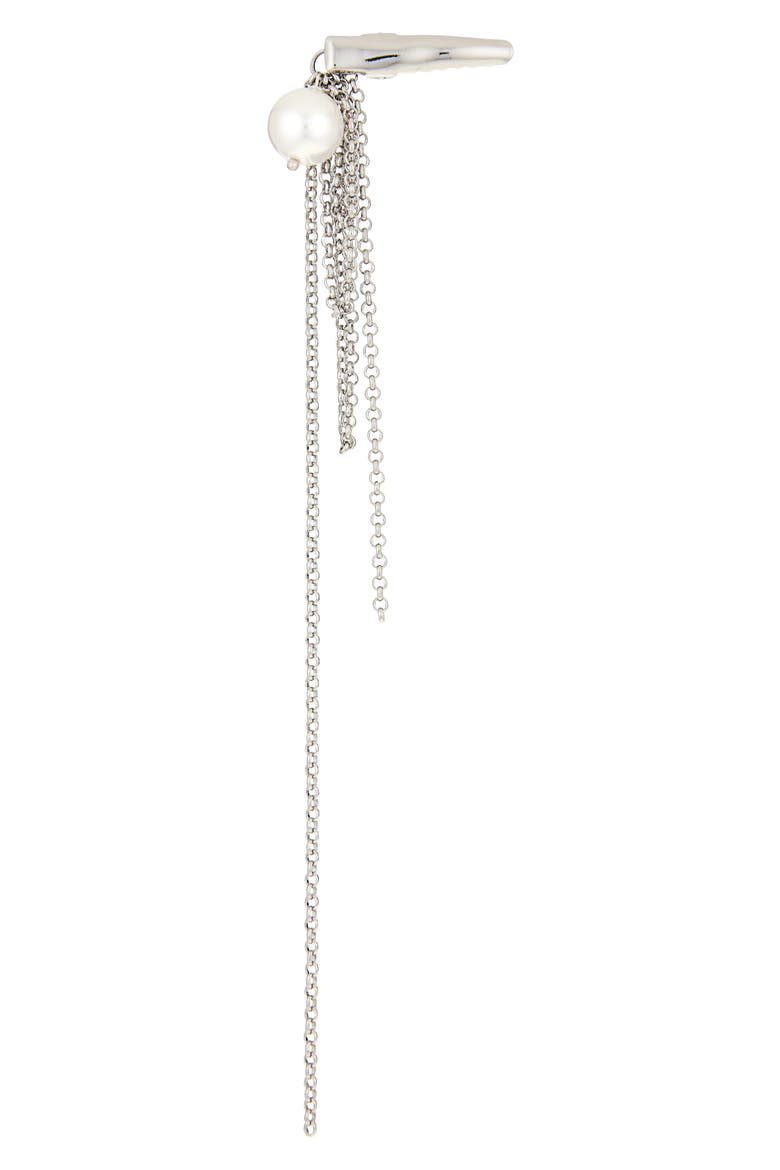 Nicole Hair Clip, Main, color, PALLADIUM