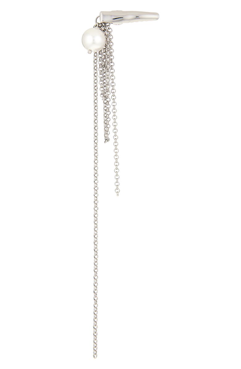 Justine Clenquet Nicole Hair Clip, Main, color, Palladium