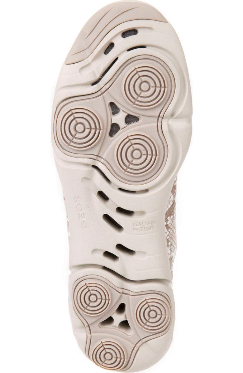 Geox Nebula S 1 Python Embossed Sneaker, Alternate, color,