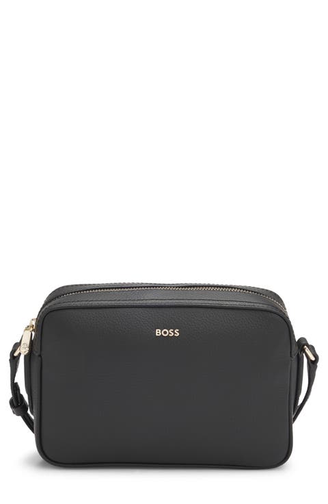 Lenah Leather Crossbody Bag