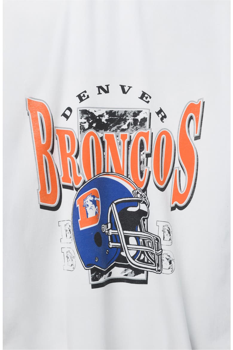 Denver Broncos Conversion Graphic Sweatshirt, Alternate, color, WHITE
