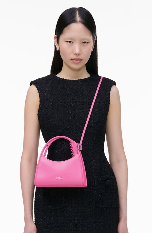Marc Jacobs Glam Claw Clip Leather Shoulder Bag