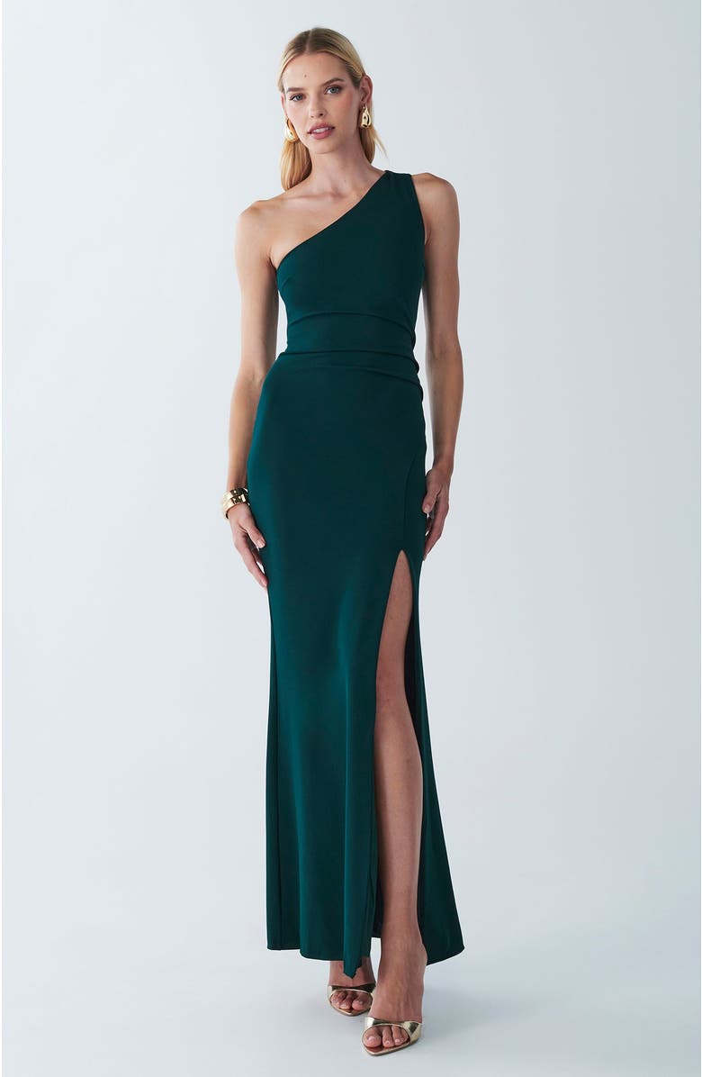 BWLDR Letty Maxi Dress, Main, color, Emerald