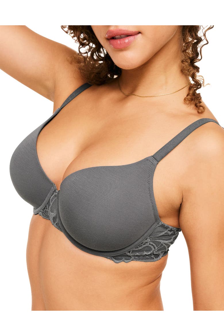 Teagan Contour Full Coverage Bra, Alternate, color, Smoked Pearl
