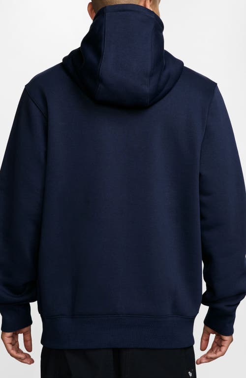 Nike Club Fleece Pullover Hoodie In Blue