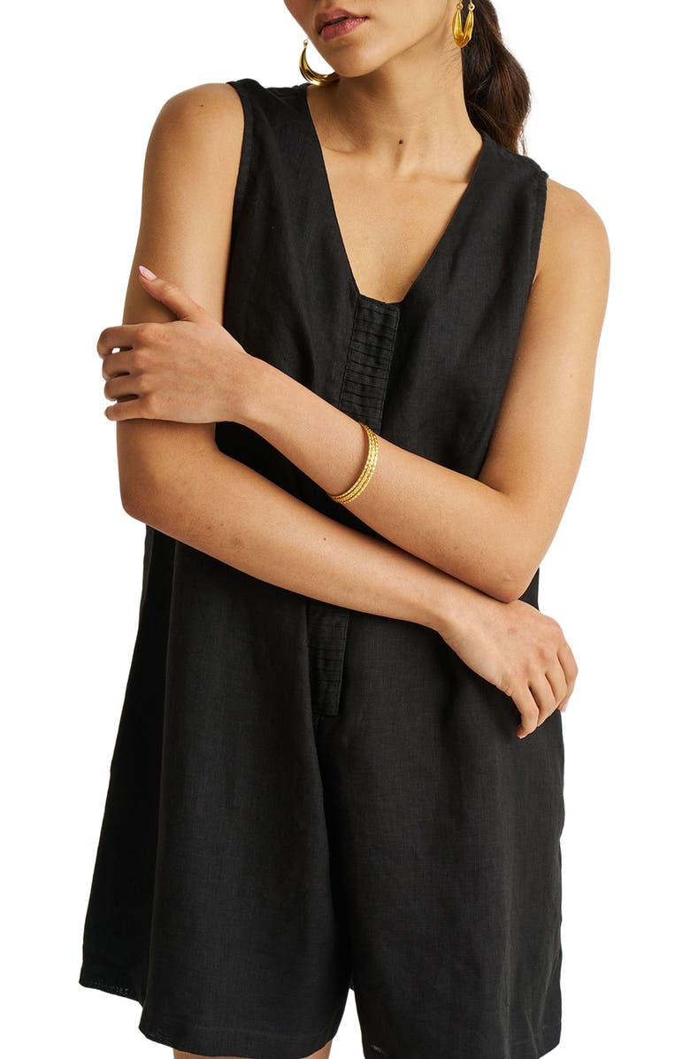 Reistor Romp and Play Romper, Alternate, color, Black