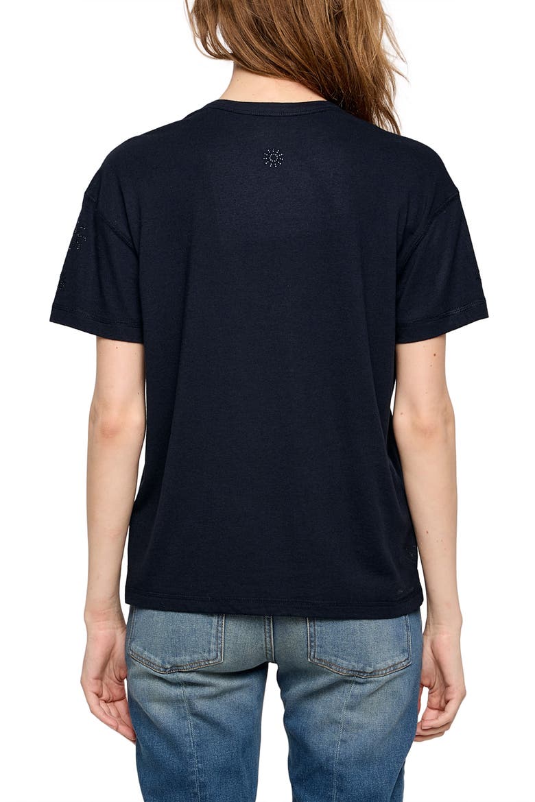 Marta Embellished Tee, Alternate, color, ENCORE
