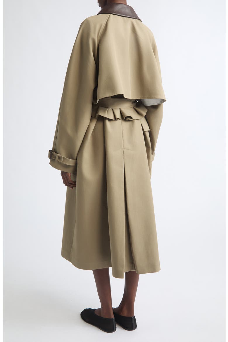 Cotton Trench Coat, Alternate, color, SAND