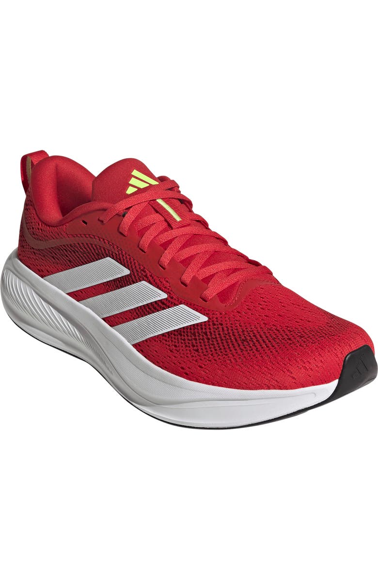 adidas Response Pace Running Sneaker, Main, color, Scarlet/ Lucid Lemon/ Maroon