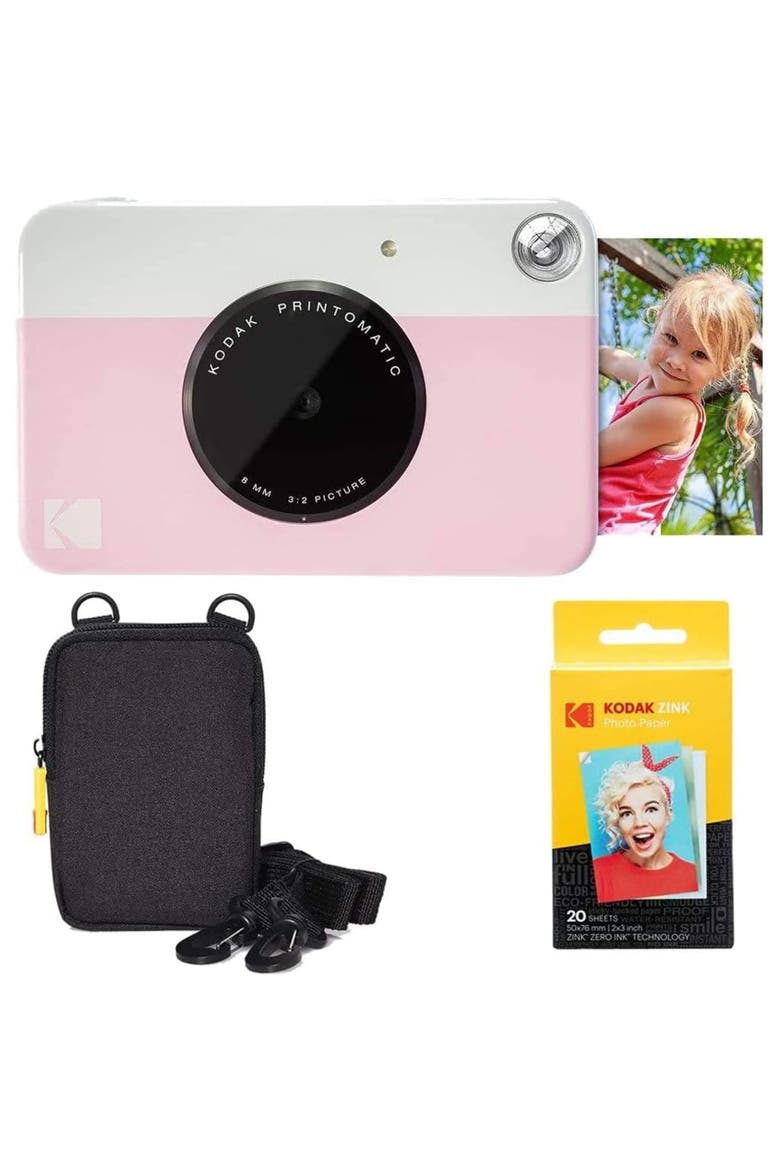 Printomatic Instant Camera Bundle, Main, color, Pink