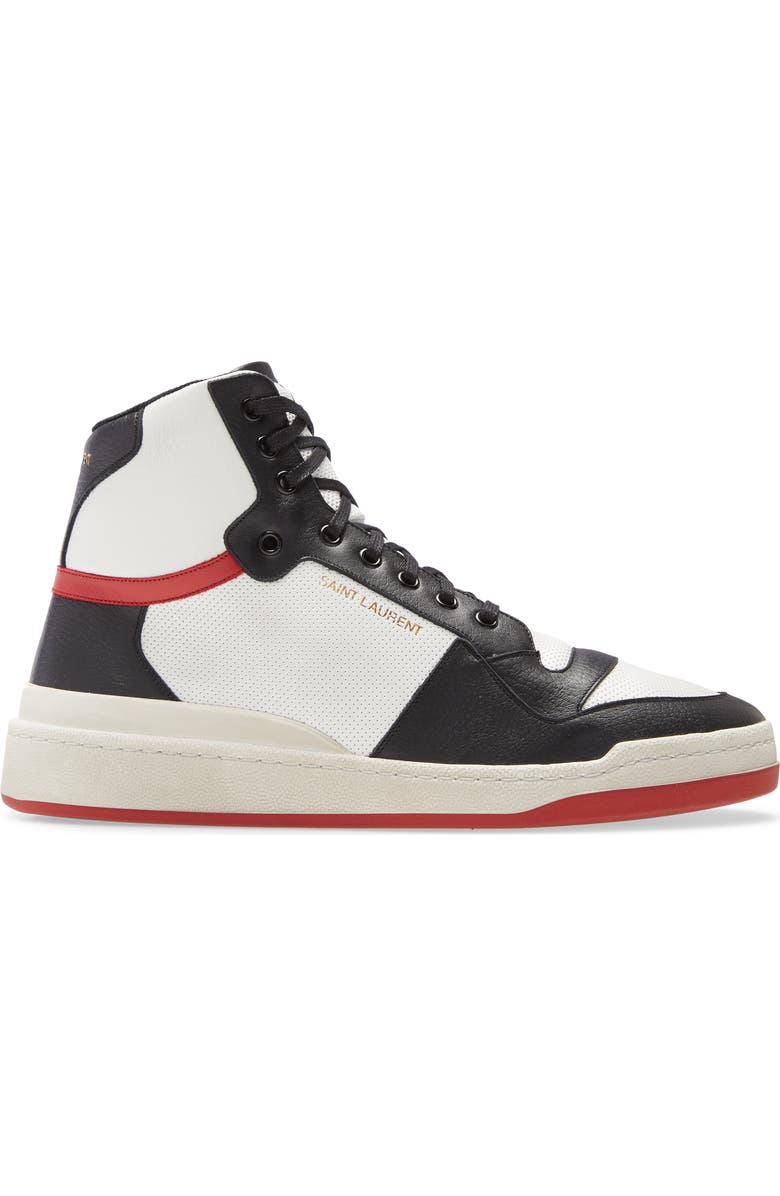 Saint Laurent SL24 High Top Sneaker, Alternate, color,