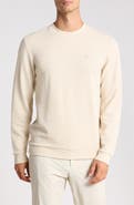 TravisMathew Thick as Thieves Rib Crewneck Sweatshirt