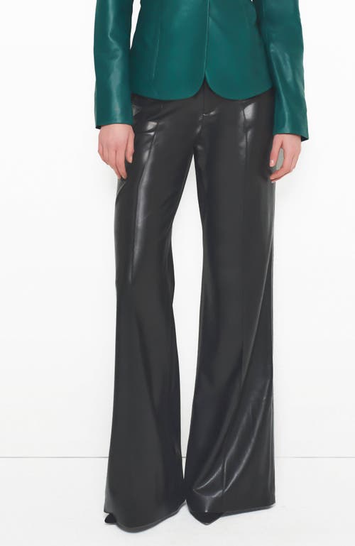 As B Y Df Tell Me Lies Recycled Leather Trousers In Black