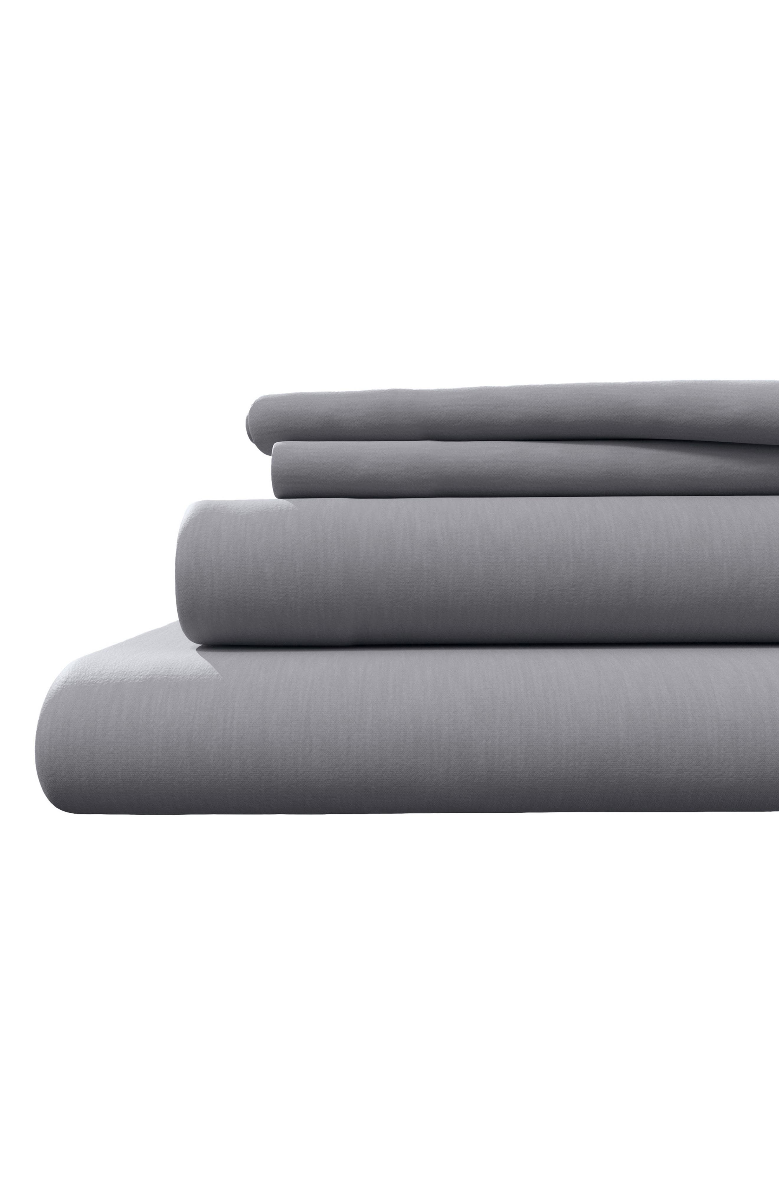 HEATHERED DENIM BLUE