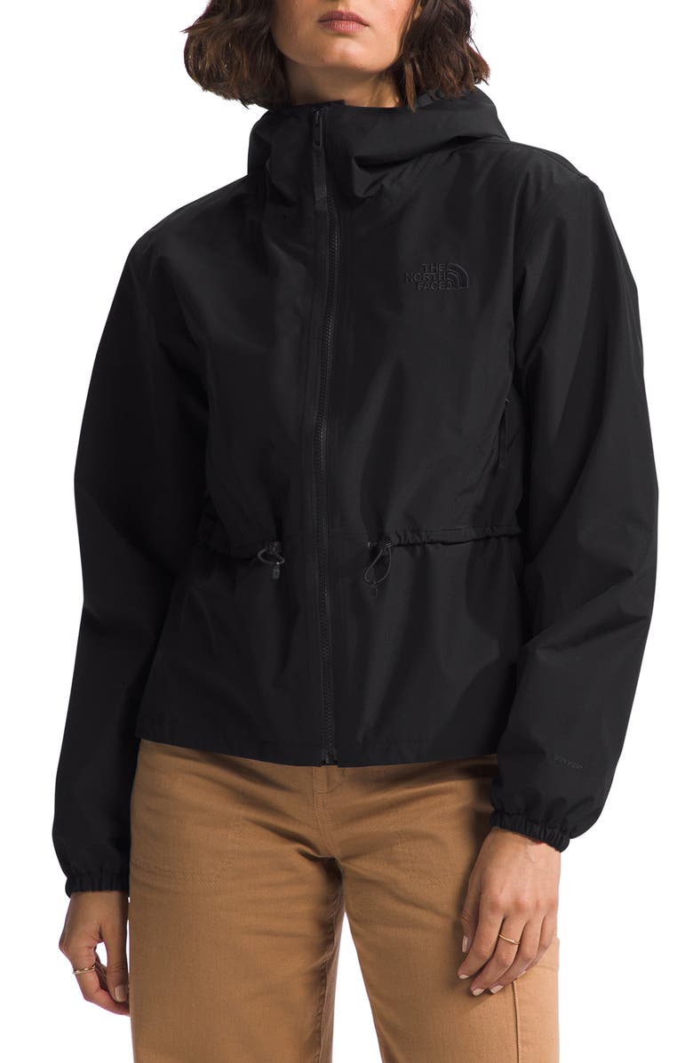 The North Face Daybreak Water Repellent Hooded Jacket, Main, color, Tnf Black