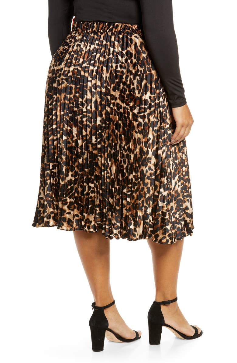 KIN by Kristine Print Maxi Skirt, Alternate, color, 