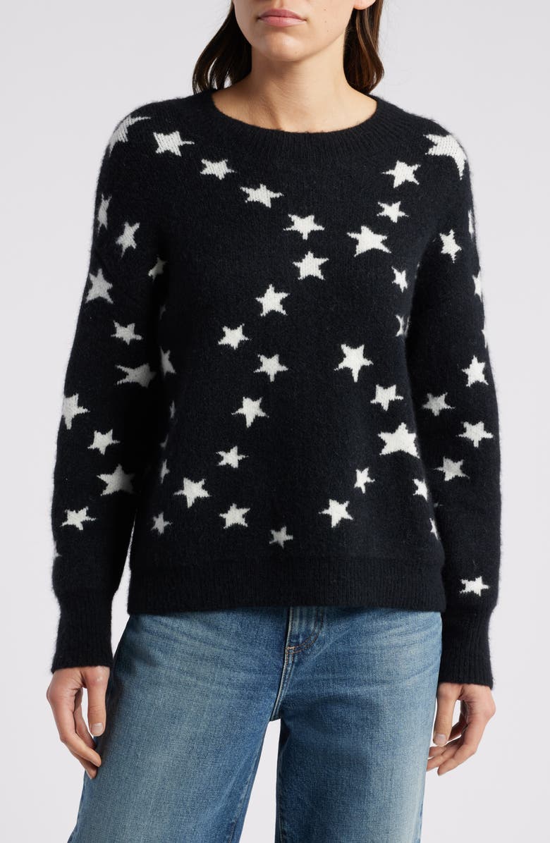 Rails Kana Star Crewneck Sweater, Main, color, Star Chain