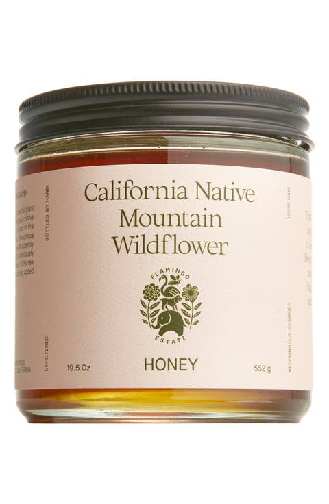 California Native Mountain Wildflower Honey