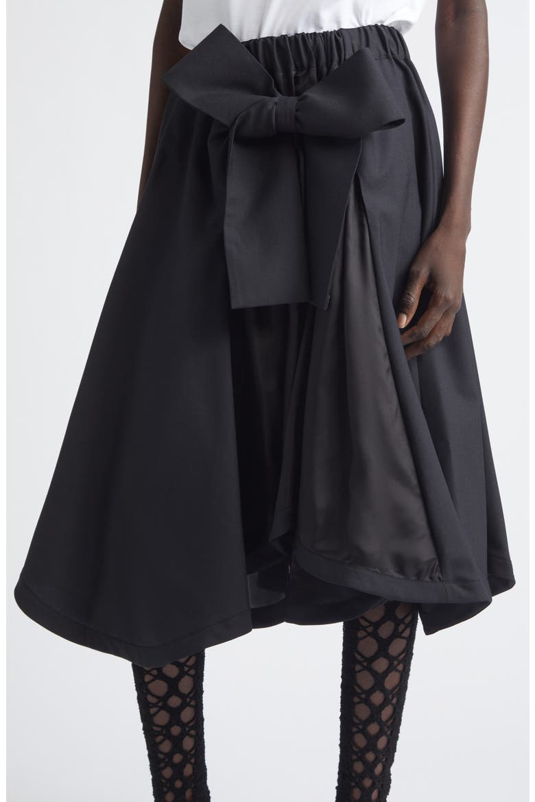Tropical Wool Bow Skirt (Women) | Nordstrom