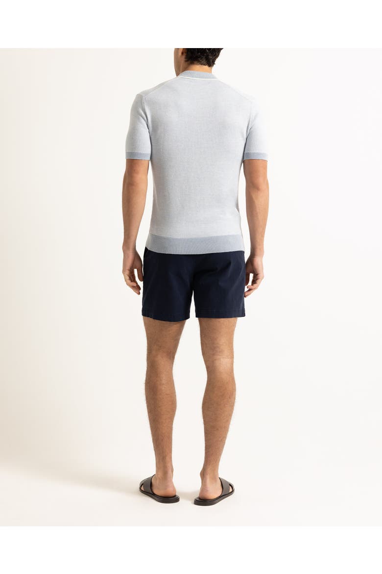 Horton Tailored Cotton Merino Polo With Contrast Tipping, Alternate, color, SURFSIDE BLUE/WHITE SAND